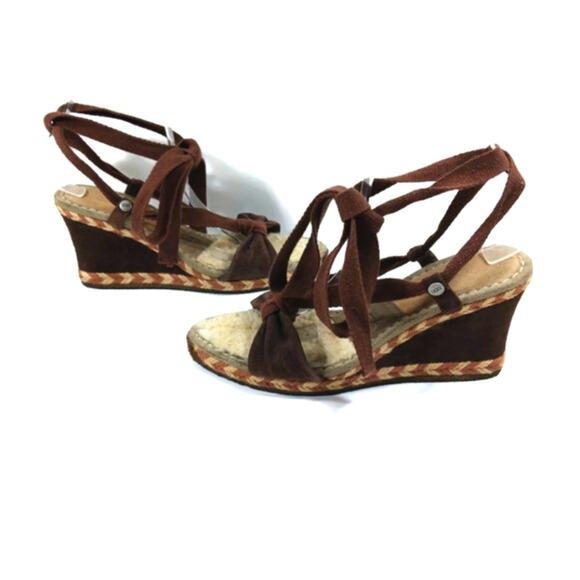 SS1609 GUC $135 UGG Boho Chic Amelie Espadrille size 9 - Picture 3 of 9